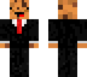 cookie in a suit