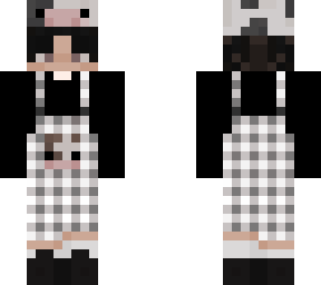 cow overalls skin