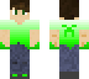 creeper boy with headphones