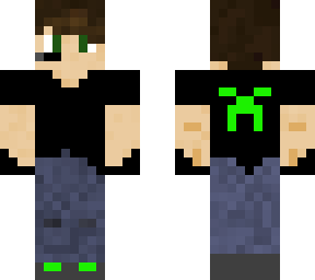 creeper gamer boy