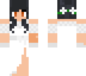 cut girl in wedding dress