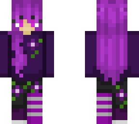 endermen...but--female?? :o (w/ hair in the back)
