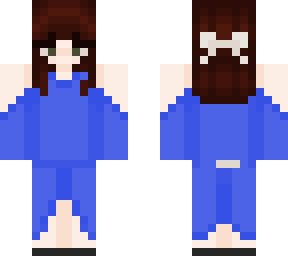 fancy blue dress