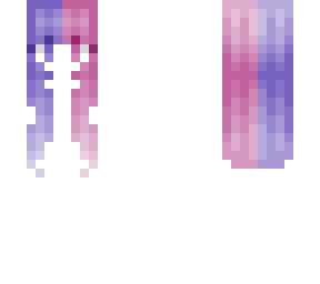female hb - nerdy pink & purple split