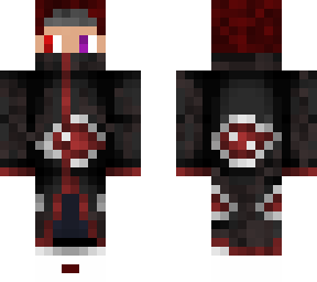 finished akatsuki red headed boy updated sharingan and renigon