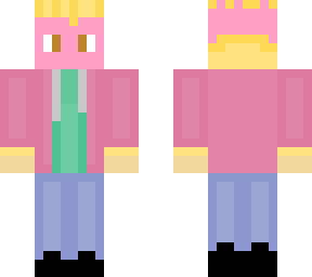 fries pink man