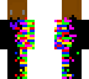glitch bloop with bag head