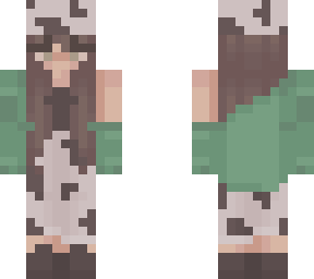 green cow