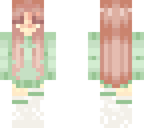 green sweater