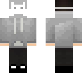 grey hoodie