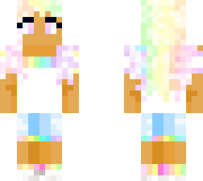 iris-pastel rainbow girl