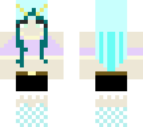 me as minecraft skin but as a princess