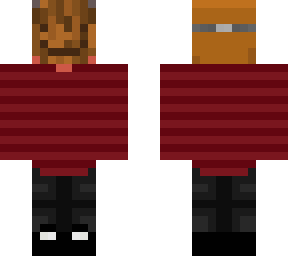 minecraft skin completely redone