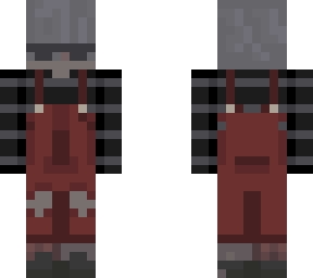 my swag skin in overalls