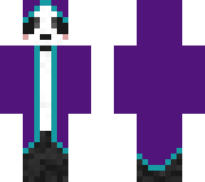 purple cloak panda