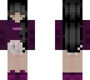 purple cute skin