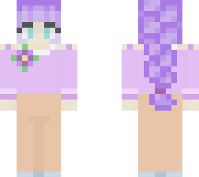 purple girl