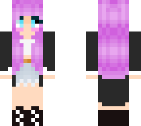 purple hair