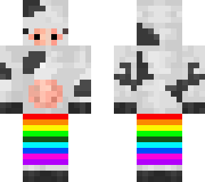 rainbow cow