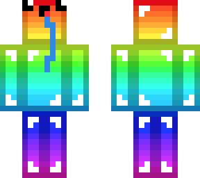 rainbow derp v2 with drool