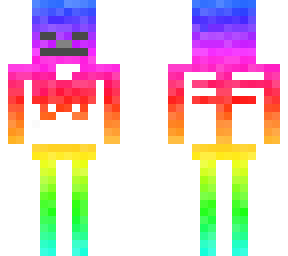 rainbow skeloton