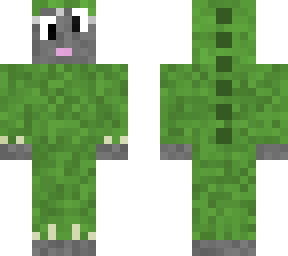 rat in a dino onsie
