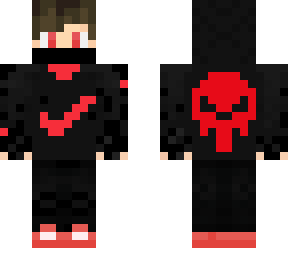 red gamer hoddie