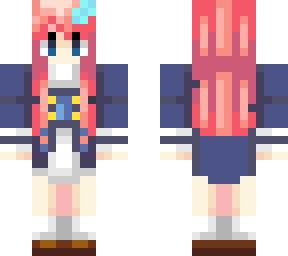 Sakura Minamoto (Zombieland Saga) | Minecraft Skin