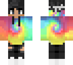 sapnap tie dye skin