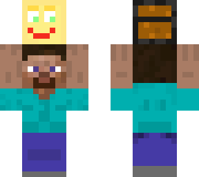 steve carrying weird chest