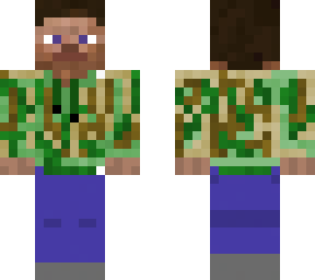 steve with camo hoodie (and playerk gaming shirt)