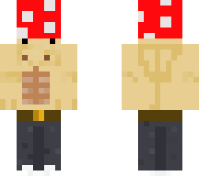 strong mushroom man