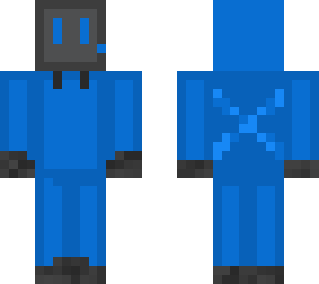 tv with blue sweater (not my skin i just redesigned)
