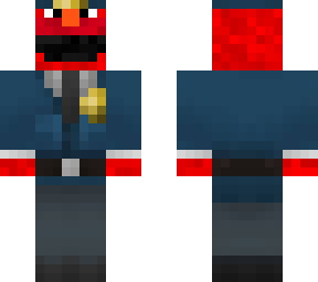 what does elmo have on his belt