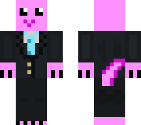 axolotl in a suit