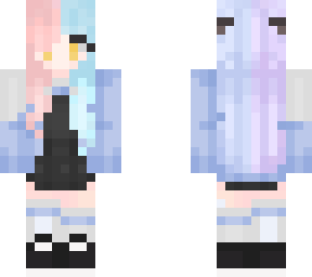 blue cardigan