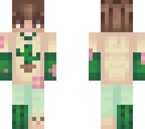 brown haired cactus person