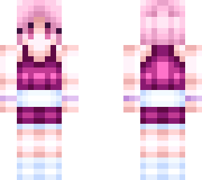 chica playera rosa
