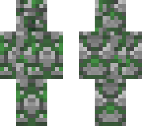 cobblestone with moss