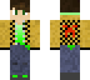 creeper boy with hoodie and headphones but drip