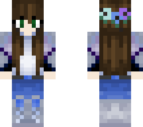 crystal warrior (hair is not mine. credits go to the rightful owner)