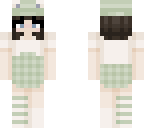 cute frog skin with short black hair