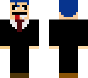 drooling business man