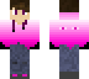 ender boy with hoodie and headphones