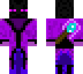 enderman mago con cuerpo