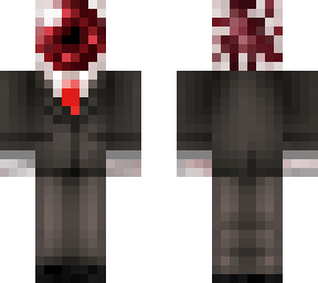 eyeball in suit