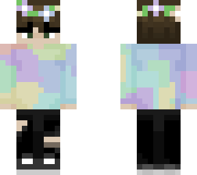 flower crown boy