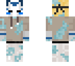 frosted masked