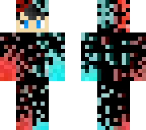 glitched person