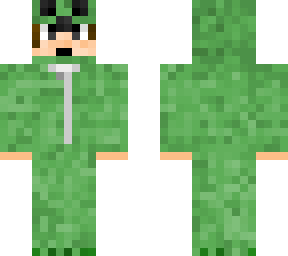 guy in a creeper costume
